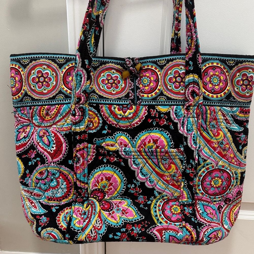 Vera Bradley Suzani Paisley Toggle Tote